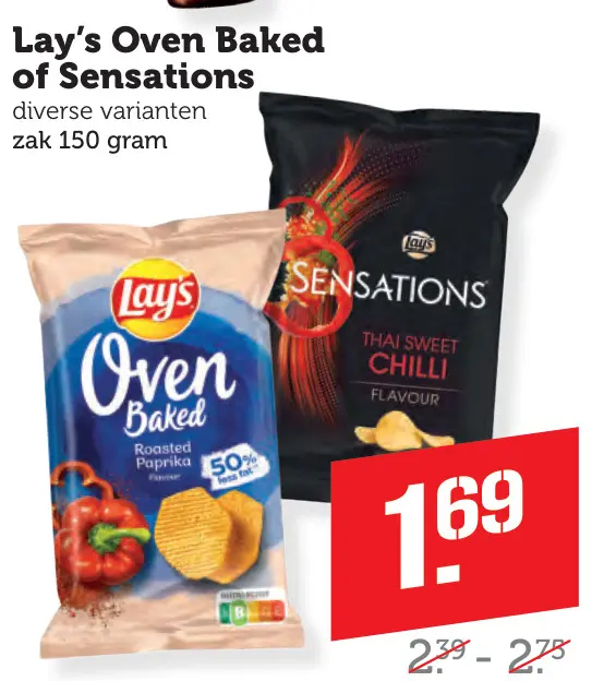 Aanbieding: Oven Baked or Sensations