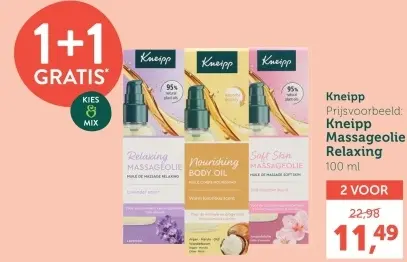 Promotie: Massageolie Relaxing