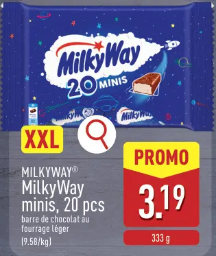 Offre: MilkyWay minis