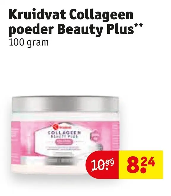 Aanbieding: Collageen poeder Beauty Plus