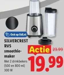Aanbieding: RVS smoothie-maker