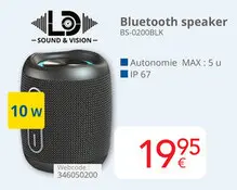 Promotie: Bluetooth speaker