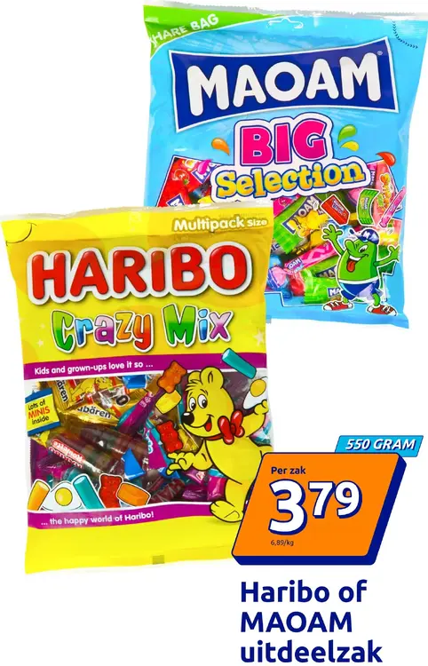 Aanbieding: Uitdeelzak