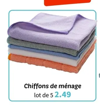 Offre: Chiffons de ménage