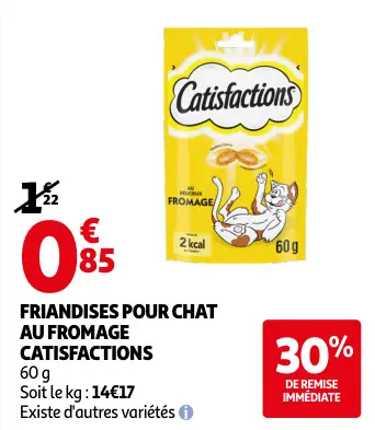 Promotie: Friandises pour chat au fromage