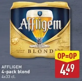 Aanbieding: 4-pack blond