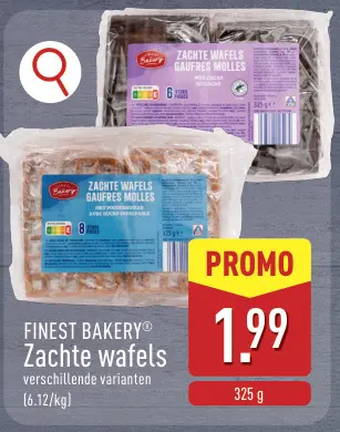 Promotie: Zachte wafels