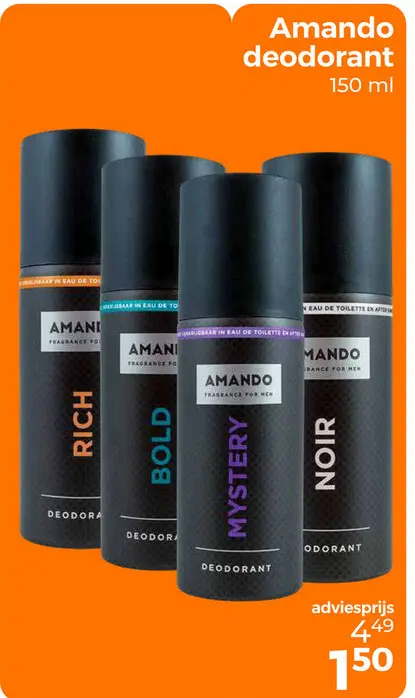 Aanbieding: Amando deodorant