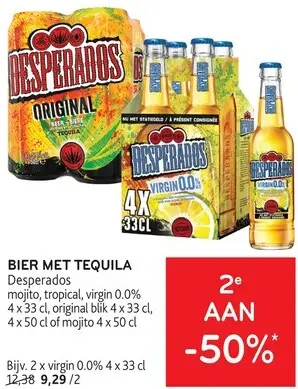 Promotie: Bier met tequila