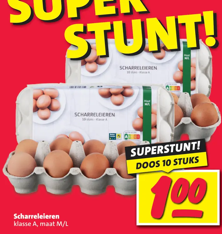 Aanbieding: Scharreleieren