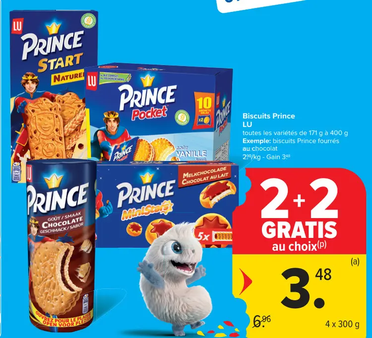 Offre: Biscuits Prince