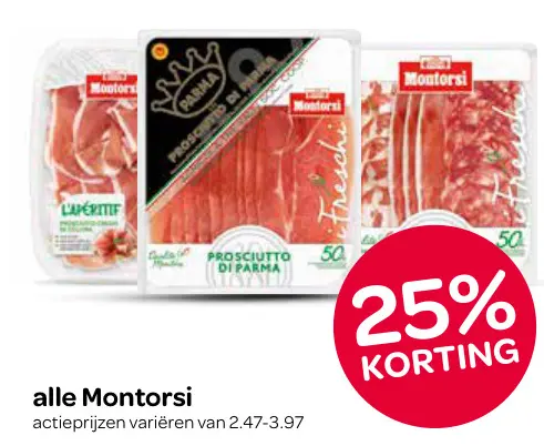 Aanbieding: Alle Montorsi