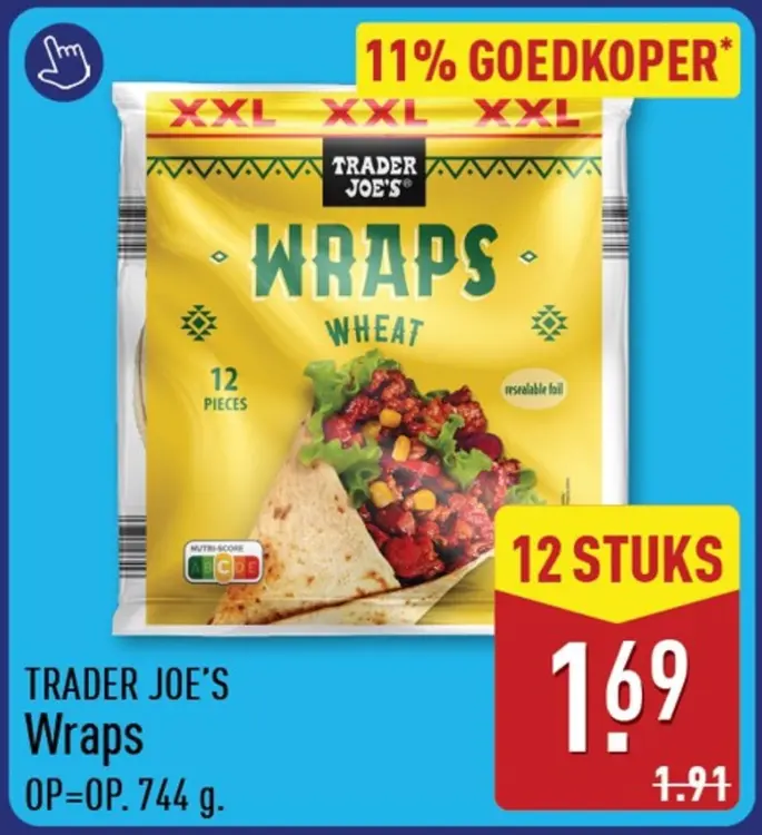 Aanbieding: Trader Joe's Wraps