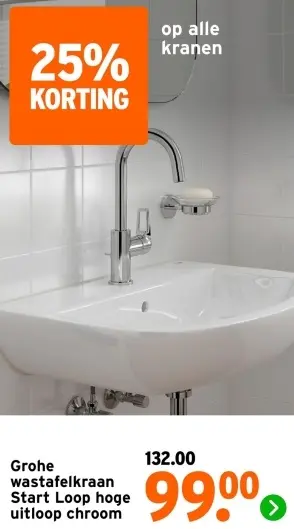 Aanbieding: Alle kranen