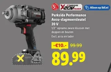 Aanbieding: Performance Accu-slagmoersleutel