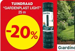 Promotie: Tuindraad "gardenplast light" borderrand