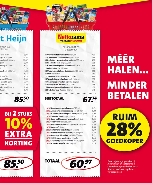 Aanbieding: Unox tomatensoep