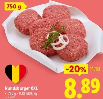 Promotie: Rundsburger XXL