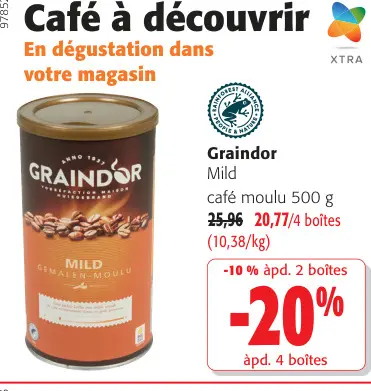 Offre: Graindor Mild