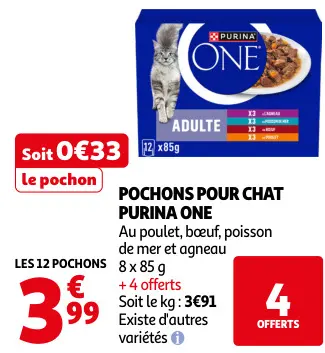 Offre: Pochons pour chat