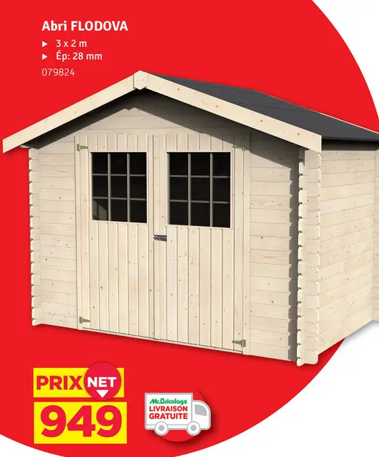 Offre: Abri FLODOVA