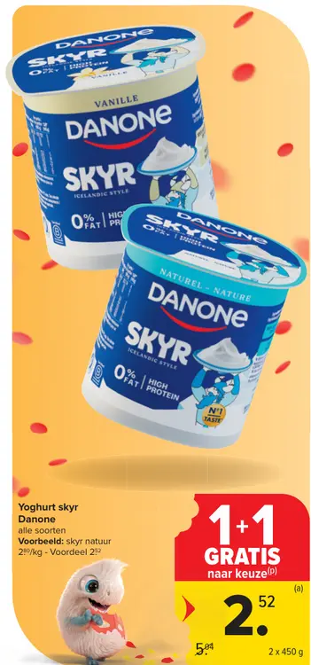 Promotie: Yoghurt skyr