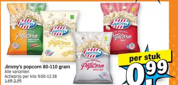Aanbieding: Jimmy's popcorn