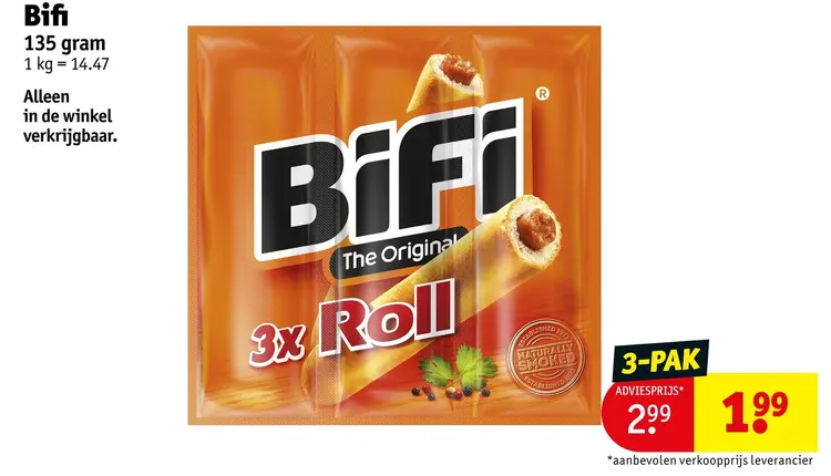 Promotie: Bifi The Original Roll