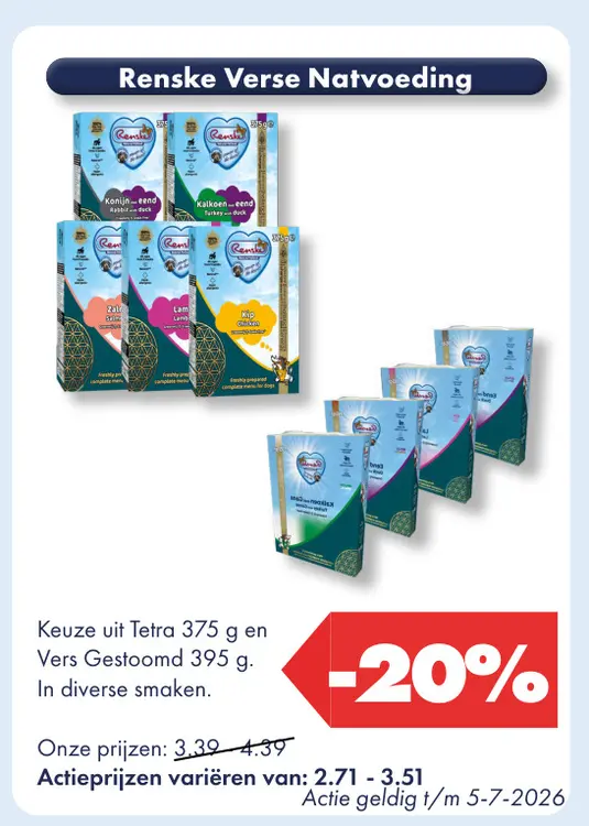 Aanbieding: Renske Verse Natvoeding