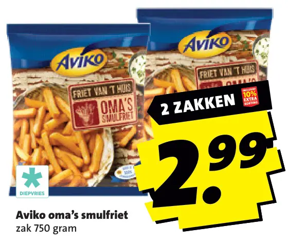 Aanbieding: Aviko oma's smulfriet
