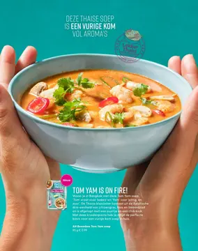 Aanbieding: AH Boemboe Tom Yam soep