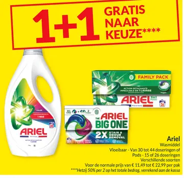 Aanbieding: Ariel Wasmiddel