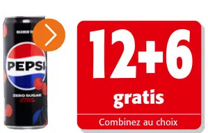 Offre: Pepsi Zero Sugar