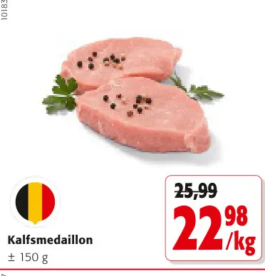 Promotie: Kalfsmedaillon