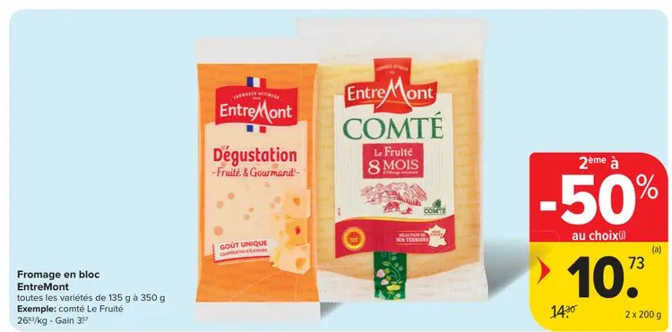 Offre: Fromage en bloc