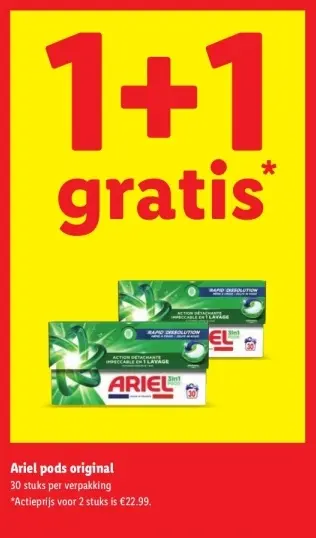Aanbieding: Ariel pods original