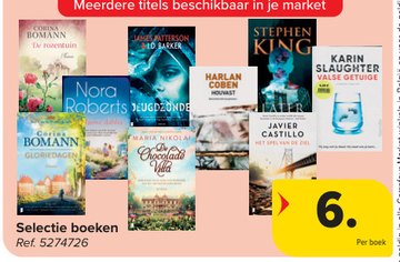 Aanbieding: Selectie boeken