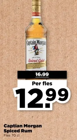 Aanbieding: Captain Morgan Spiced Gold