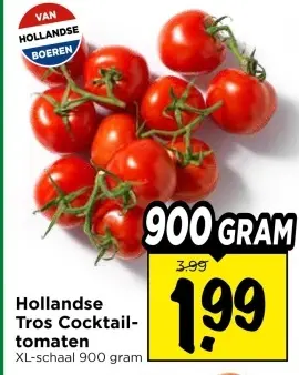 Aanbieding: Hollandse Tros Cocktailtomaten