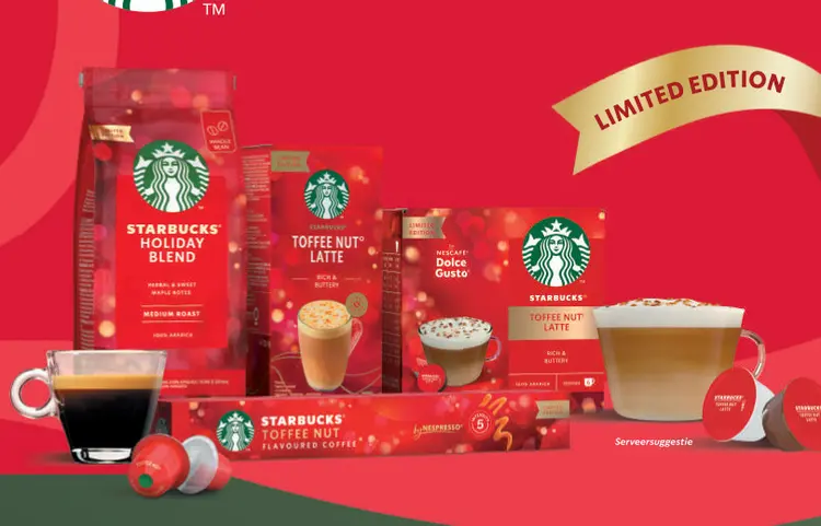 Promotie: Starbucks Holiday Blend & Toffee Nut Latte