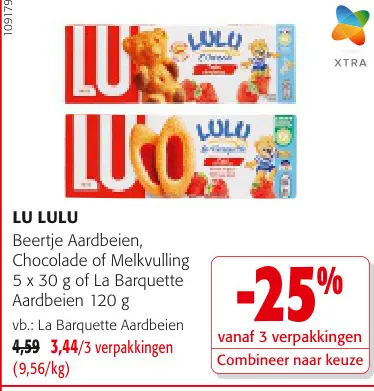 Promotie: Beertje Aardbeien, Chocolade of Melkvulling