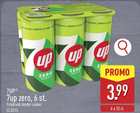 Promotie: 7up zero