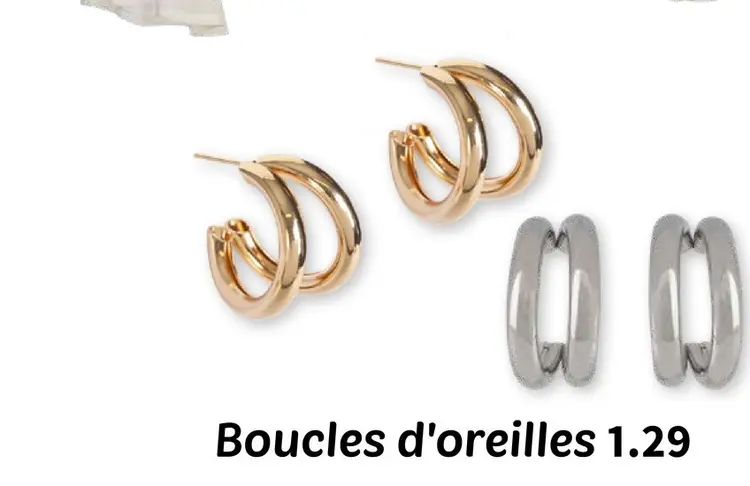 Offre: Boucles d'oreilles