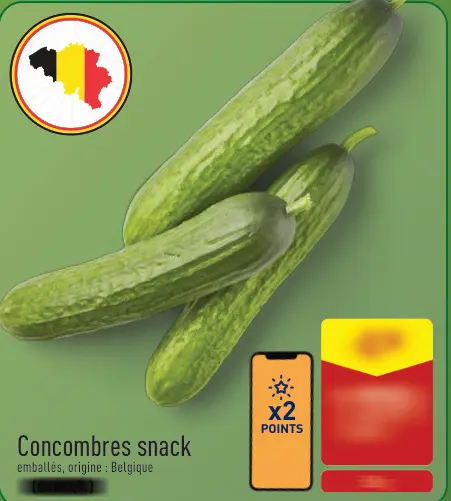 Offre: Concombres snack