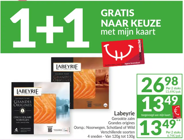 Promotie: Gerookte zalm Grandes origines