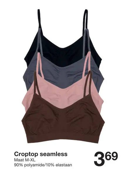 Aanbieding: Croptop seamless