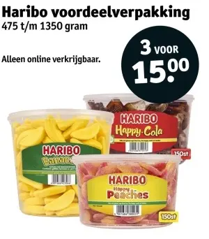 Aanbieding: Haribo voordeelverpakking