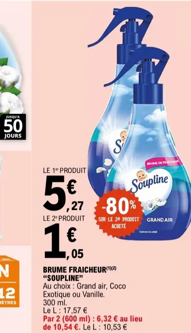 Offre: Brume fraîcheur