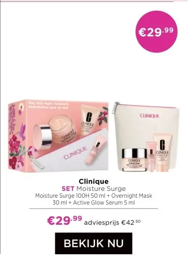 Aanbieding: Clinique SET Moisture Surge