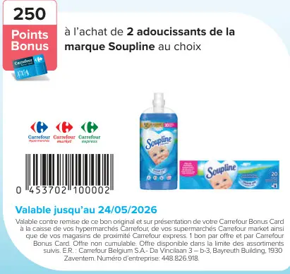 Offre: Adoucissants